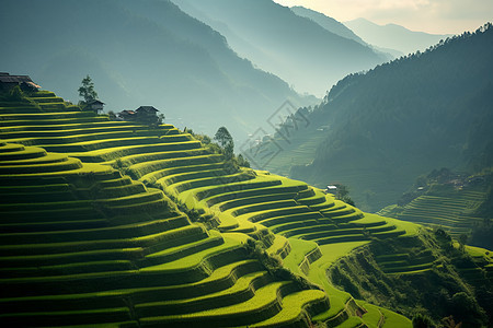 生态学植物种植背景图片