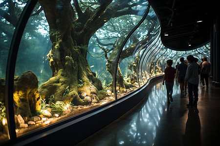 缤纷的水族馆之旅图片