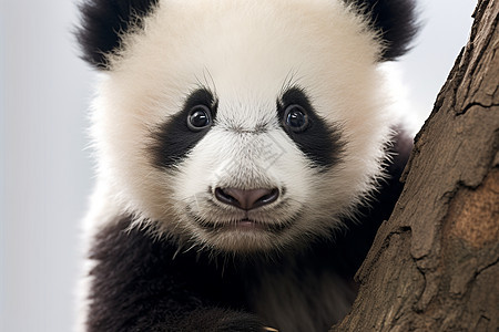 毛茸茸的大熊猫图片