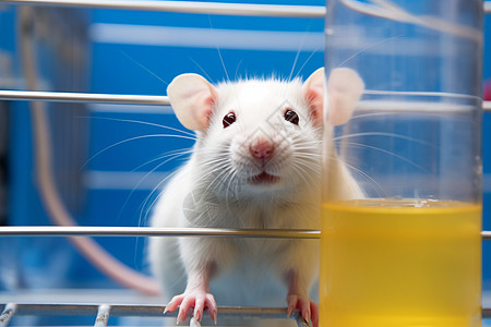实验室的实验小白鼠图片