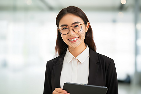 戴眼镜的女人戴眼镜的秘书背景