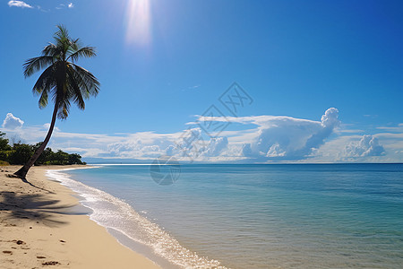 美丽的海滩风景图片