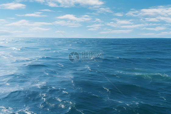 波澜壮阔的海洋图片