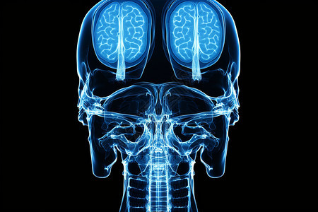 大脑CT照片图片