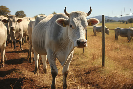农场里的牛群图片