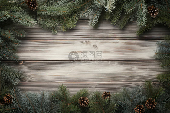 传统的圣诞节主题背景图片