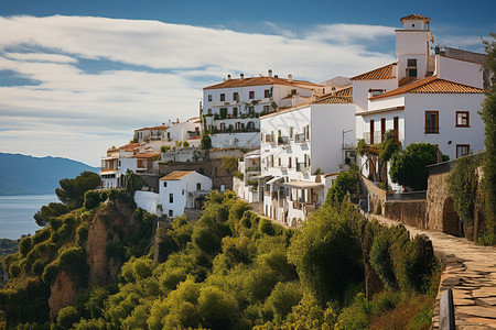 古典的欧洲乡村住宅高清图片