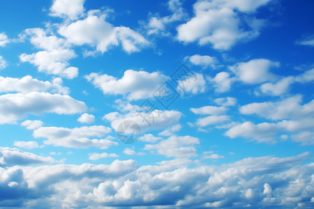 蓝天白云的美丽景观背景图片