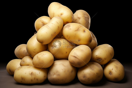 多彩丰盛的土豆图片