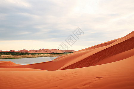 美丽的沙漠景观图片