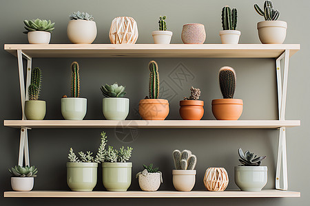 多样植物装饰的现代居室图片