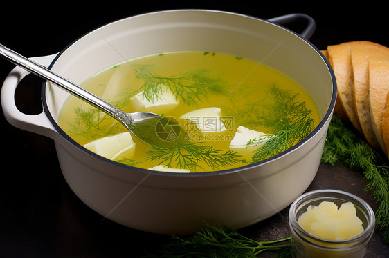 传统美食的味增汤图片