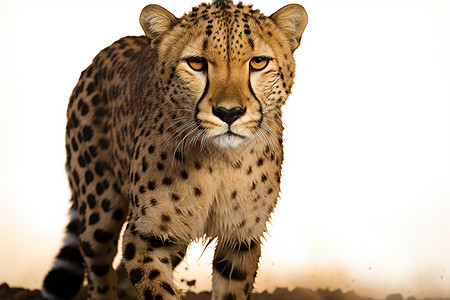 野生动物的猎豹图片