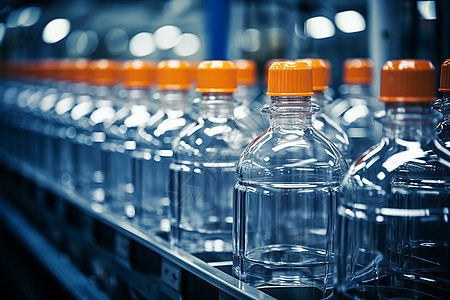 现代化智能塑料瓶生产图片
