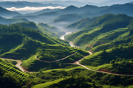 美丽乡村风光图片