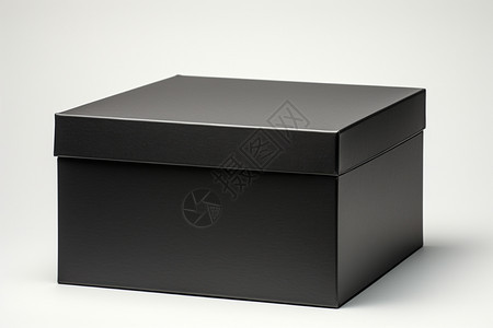 黑色的包装盒图片