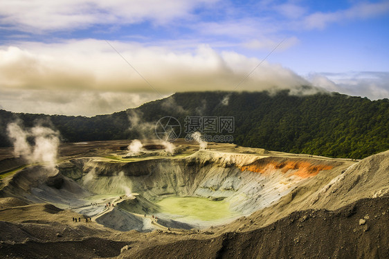 火山景观图片