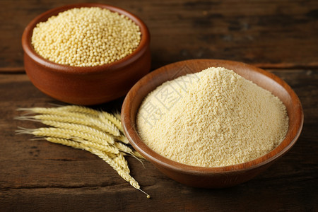 小米食品背景图片