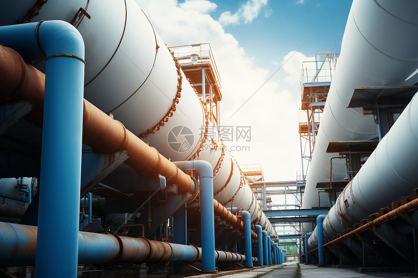 工业运输管道高清图片下载-正版图片600680319-摄图网