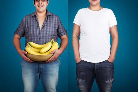 两个肥胖的男人图片