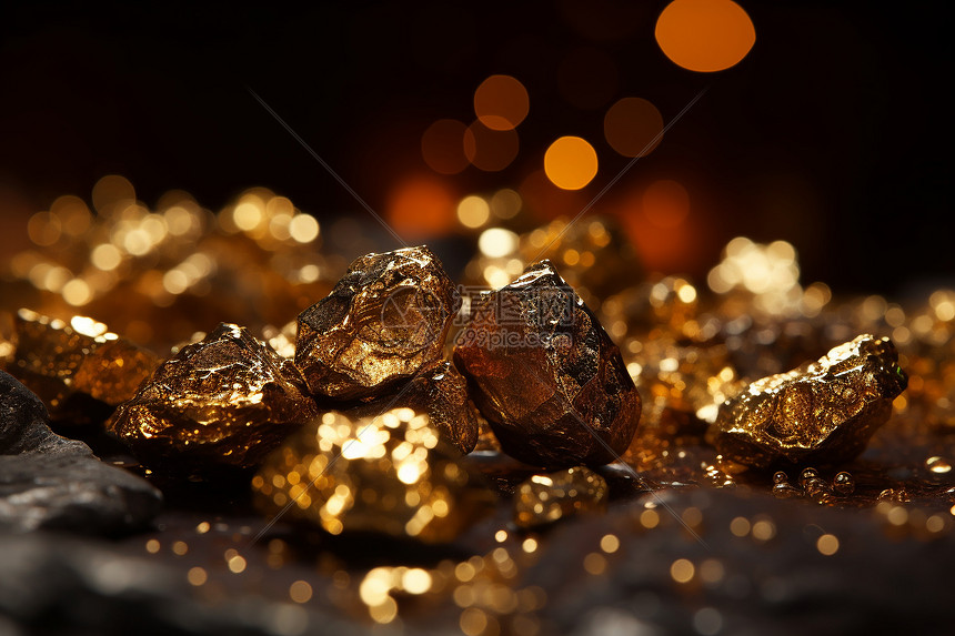 闪耀的黄金图片素材-正版创意图片600681819-摄图网
