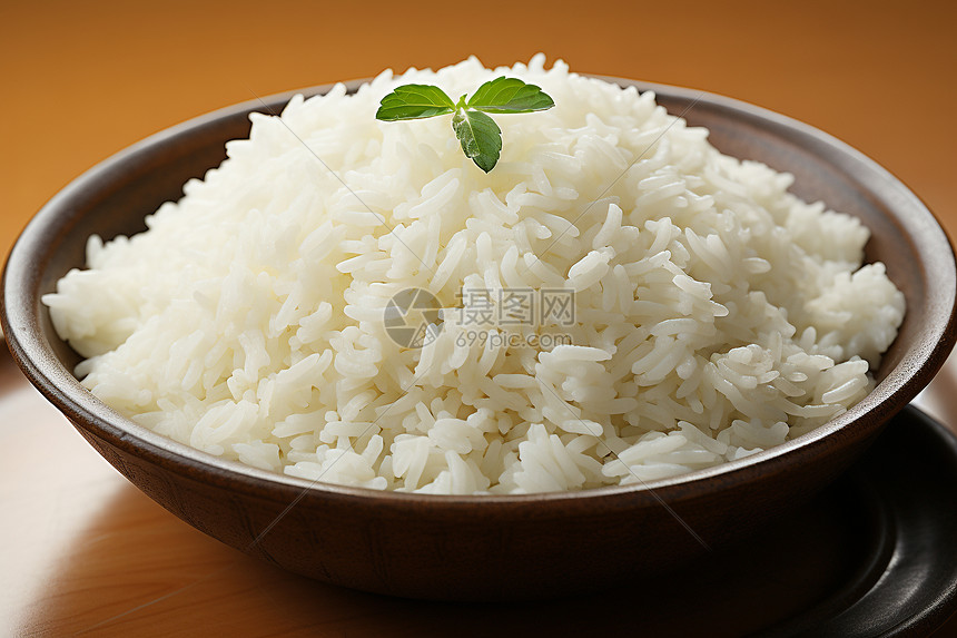 香气四溢的米饭图片