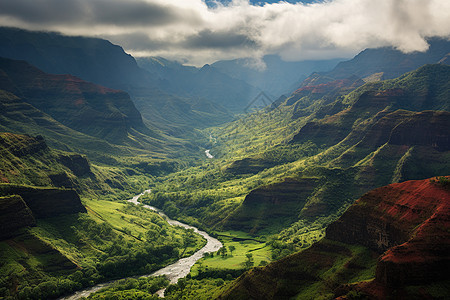 自然山河的美景图片