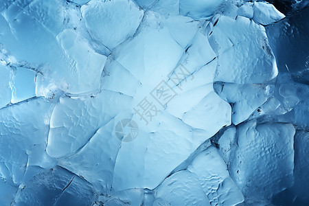 冬天里的冰川背景图片
