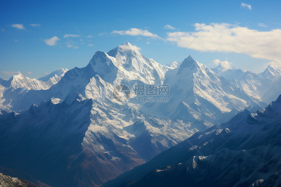 美丽的山间景色图片