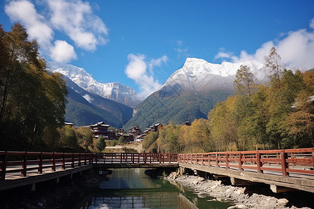 古城的美丽景色图片