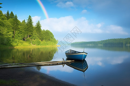 彩虹湖畔图片