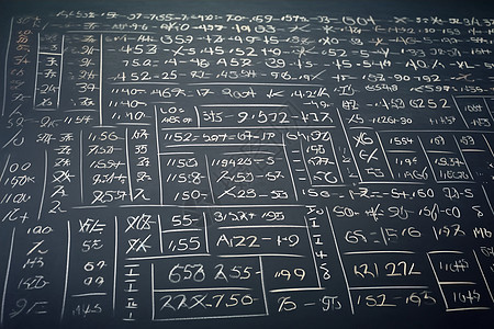 复杂的数学方程图片