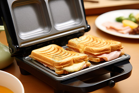 专用早餐机三明治机高清图片