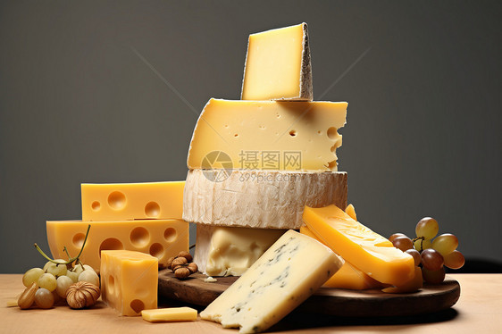 香浓的奶酪图片