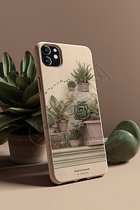 植物主题的手机壳背景图片