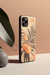 花卉时尚设计的手机壳图片