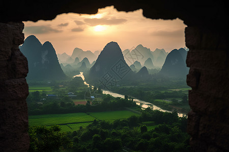 桂林的自然风景高清图片