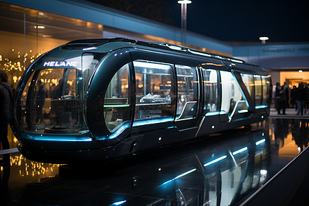 未来城市的列车图片