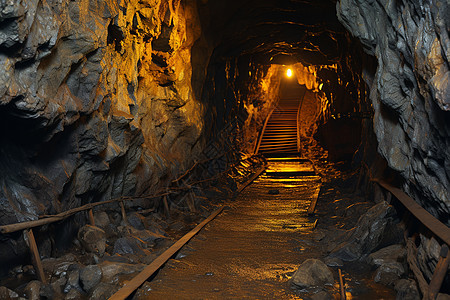 采矿的隧道图片