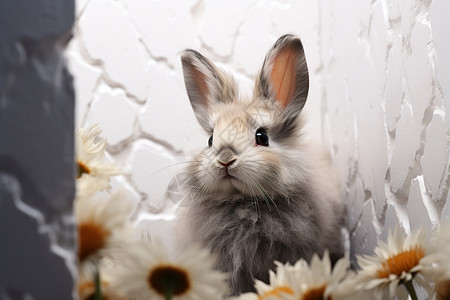 兔子与春天的邂逅图片
