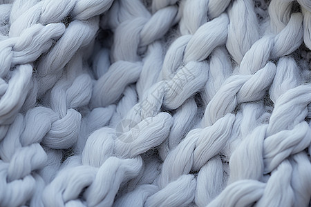 手工编织毛毯图片