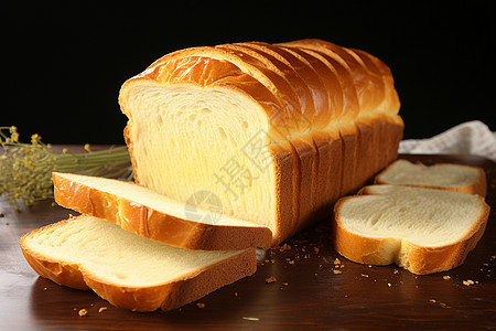 营养丰富的面包图片