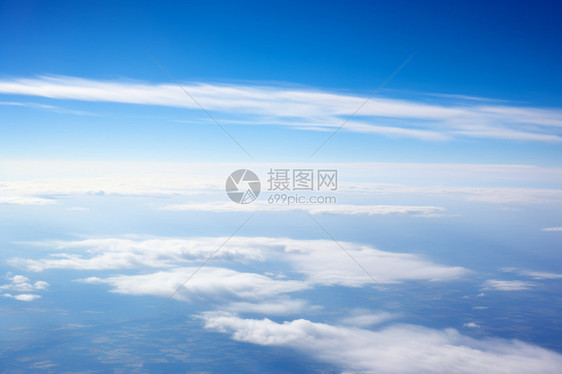 白云天空图片