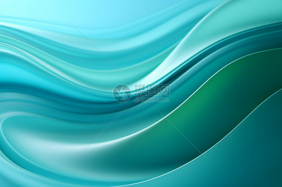 塑料纹理的波浪之美图片