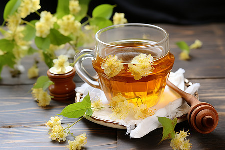 蜂蜜茶里有几朵花图片