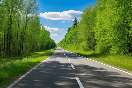 宁静的乡村道路图片