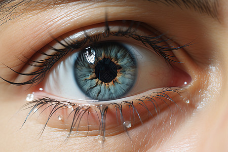 眼部护理的眼睛图片