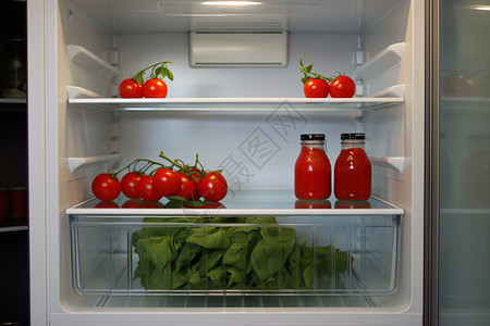 小番茄和绿叶菜图片