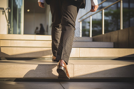 商人下楼梯图片