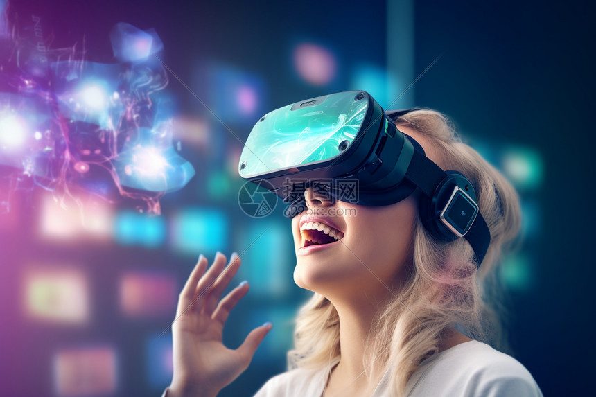 虚拟现实VR眼镜图片